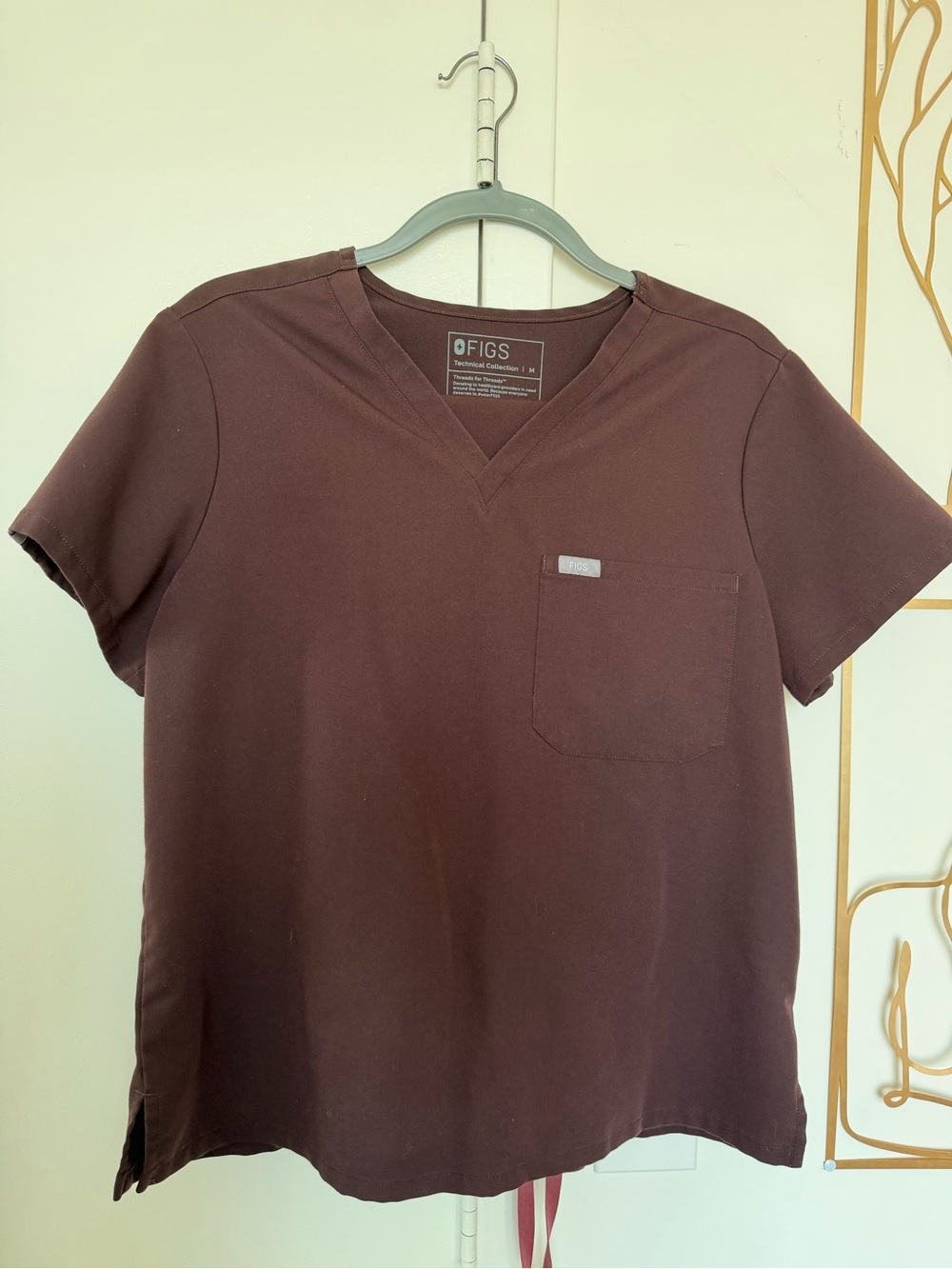 Figs ESPRESSO Catarina Scrub Top and Jogger Bottoms